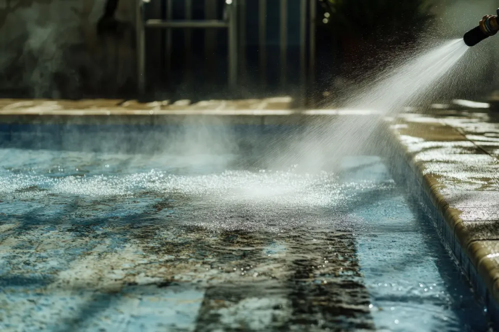 lavage piscine hp